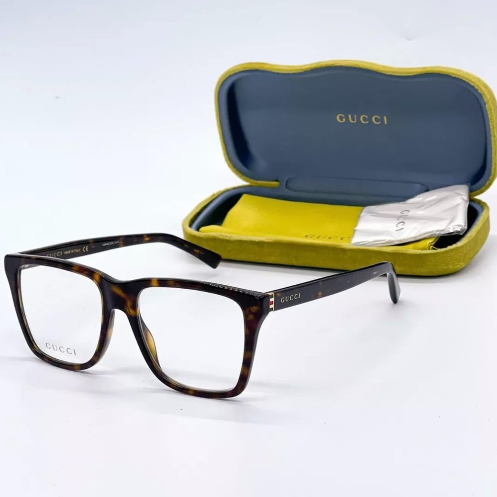 Sale! New Gucci Women's 54mm Havana Eyeglasses!
